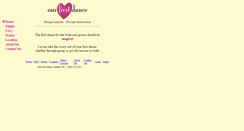 Desktop Screenshot of ourfirstdance.com